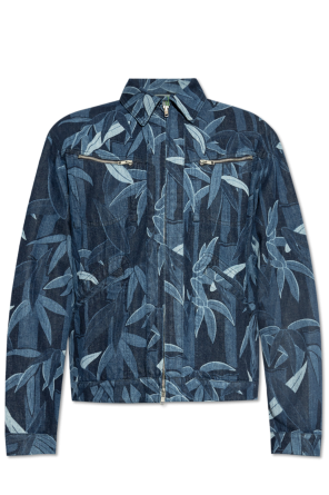 dries van noten 浮き出しプリントのシルクプルオーバー DRIES VAN NOTEN - DRIES VAN NOTEN / ドリスヴァンノッテン
